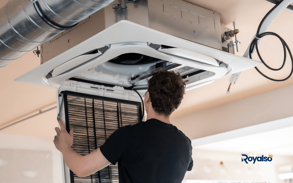 HVAC and plumbing contractor marketing SEO web design services by Royalso