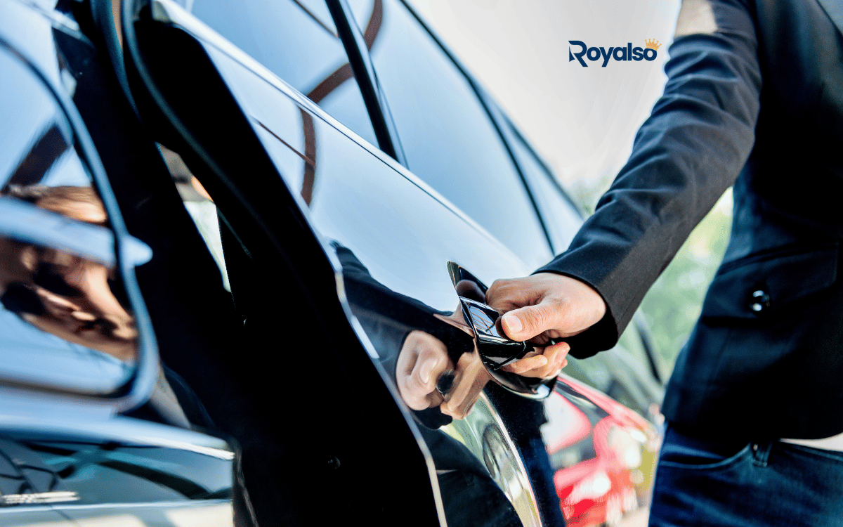 Limousine chauffeur service marketing SEO website and booking automation by Royalso